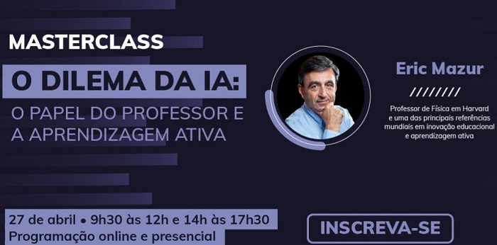 Consórcio STHEM realiza masterclass O Dilema da IA na Educação