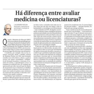 Correio Braziliense publica novo artigo de Alexandre Nicolini